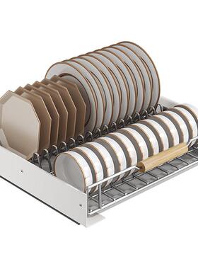 不锈CL-3013W厨房水碗沥架水槽碟钢置物架家用台面放碗盘碗筷收纳