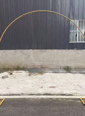 新款婚道具铁艺拱门架T台过道摆庆件森花系婚礼布1212置饰圆形拱