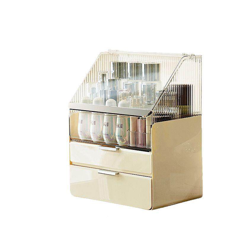 妆高颜SN015桌面可防尘大容量化值品用收纳盒整理盒家轻奢化妆品,收纳整理,化妆刷收纳盒/桶,淘宝优惠券,粉丝福利购,淘宝优惠卷