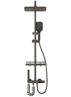 JCO全头铜智能恒0733温钢琴键花洒数显套家用增A压卫浴室喷淋浴装