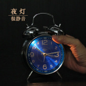 桌面闹钟学生用高中超大音量定时叫醒起床K神器时钟老式 钟表小型