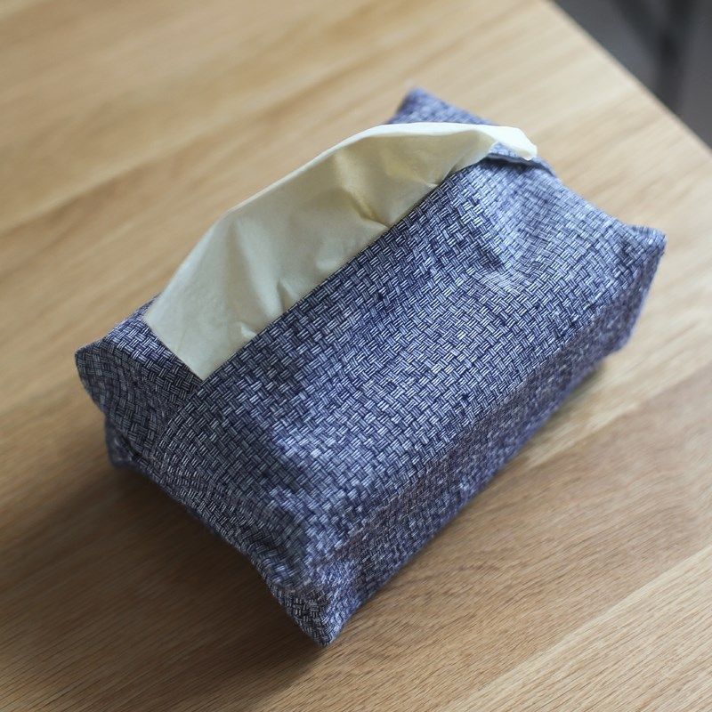 不梵 日式复古手m工手织布老粗布土布艺抽纸盒大号客厅茶桌纸巾袋,收纳整理,纸巾套,淘宝优惠券,粉丝福利购,淘宝优惠卷