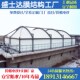 定做污水池膜结构棚大型废水池张B拉膜沼气能源污水池加盖反吊膜