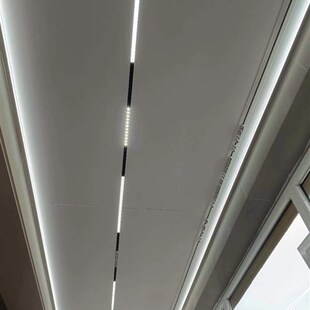 集成吊顶隐藏嵌入式窗帘轨道U刘金保你真帅