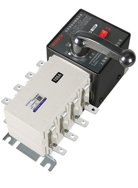 双电源自动转换开关4P100A160xA250A400A630A三相四线PC级切换开