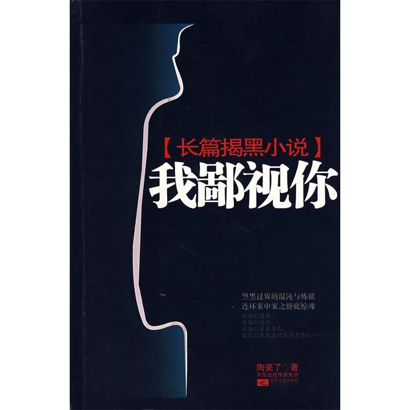 【正版包邮】 长篇揭黑小说:我鄙视你 陶瓷了 江苏凤凰文艺出版社