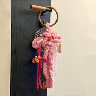 中国结挂件2026马年新款入户门门把手万字结挂饰过年春节氛围装饰