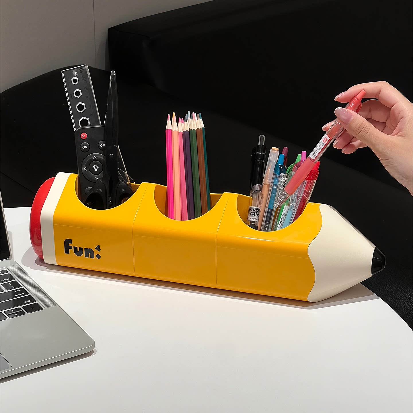 【改造房间的小物件】遥控器收纳盒家用客厅桌面摆件办公室笔筒