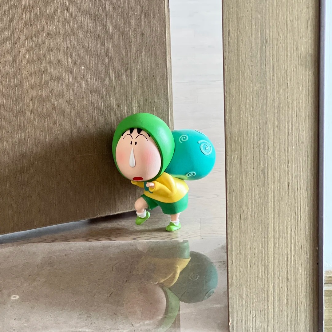 分享一个偷感很重的阿呆摆件哈哈