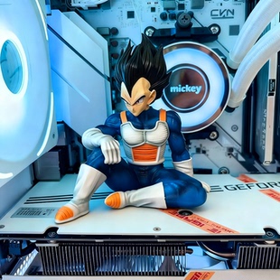 七龙珠手办贝吉塔手办机箱手办显卡手办机箱摆件电脑摆件机箱装饰