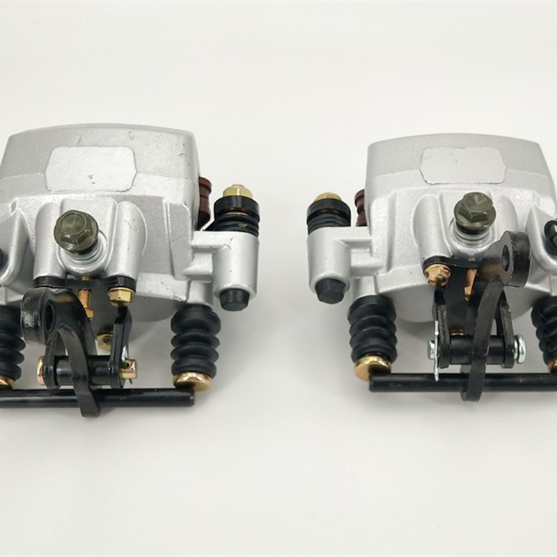 HK双缸外拉g下泵碟刹四轮刹车油刹盘分泵代步车刹泵手刹制动卡钳