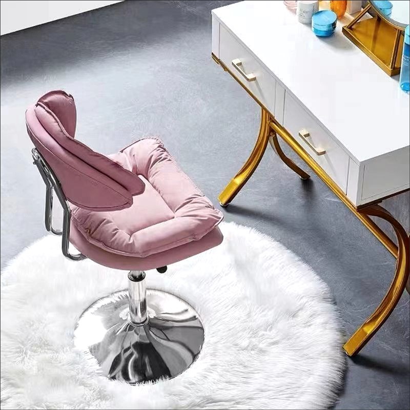 网红美甲桌椅靠背美容凳子升w降旋转美甲师椅子美容院专用顾客转