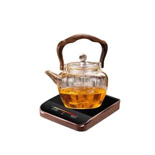 耐高温茶壶家用h大容量煮茶壶玻璃蒸煮两用泡茶壶提梁壶电陶炉专