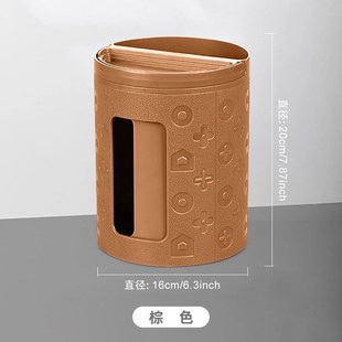 轻奢纸巾盒礼品卫生间家用塑料厕所客厅K多功能桌面摆件收纳纸巾