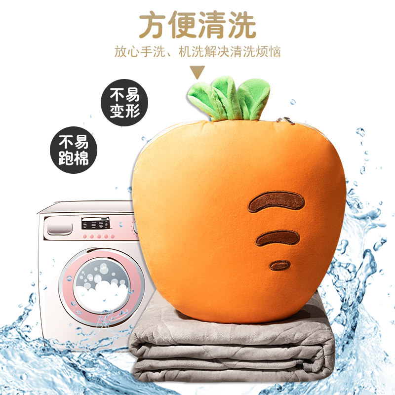 抱枕被子两用加厚办公室折t叠午睡枕头毯子二合一汽车靠枕车用冬,居家布艺,抱枕被,淘宝优惠券,粉丝福利购,淘宝优惠卷