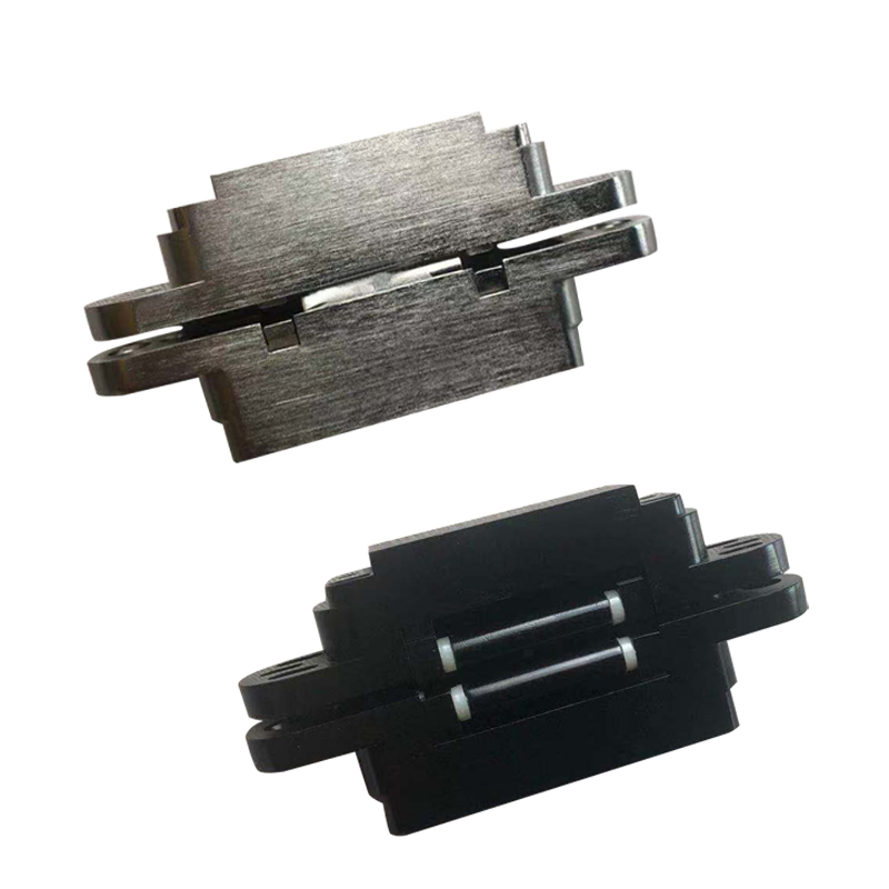 隐形门隐藏式柜门橱柜书房密室柜旋D转柜子铰链推拉门五金铰链配