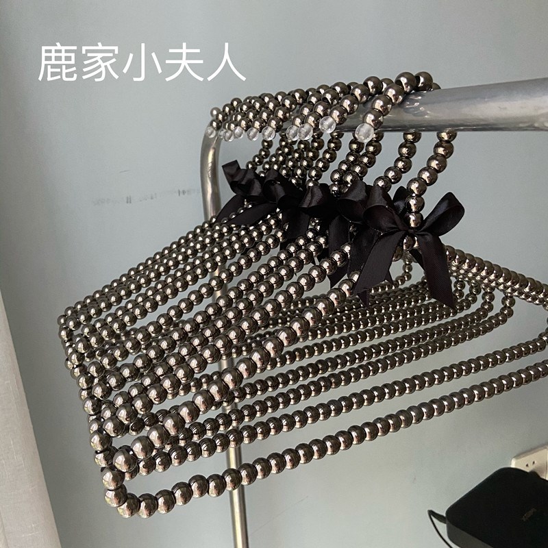 今年超火~高级美黑珍珠衣架v 高品质衣帽间挂衣架 气质又贵气衣撑