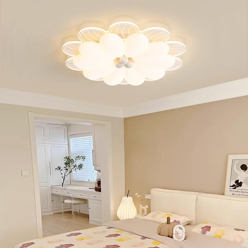 客厅吸顶灯温馨儿童房卧室创意风扇灯时尚个性餐厅灯具中山灯具