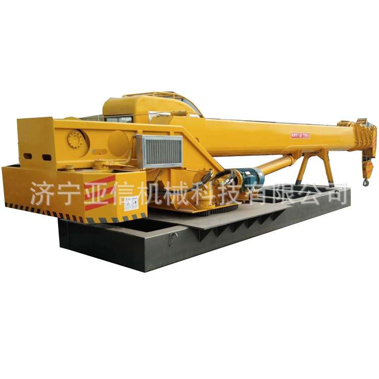 船吊 商船甲板固定式船用起重机 可伸缩式码头吊臂