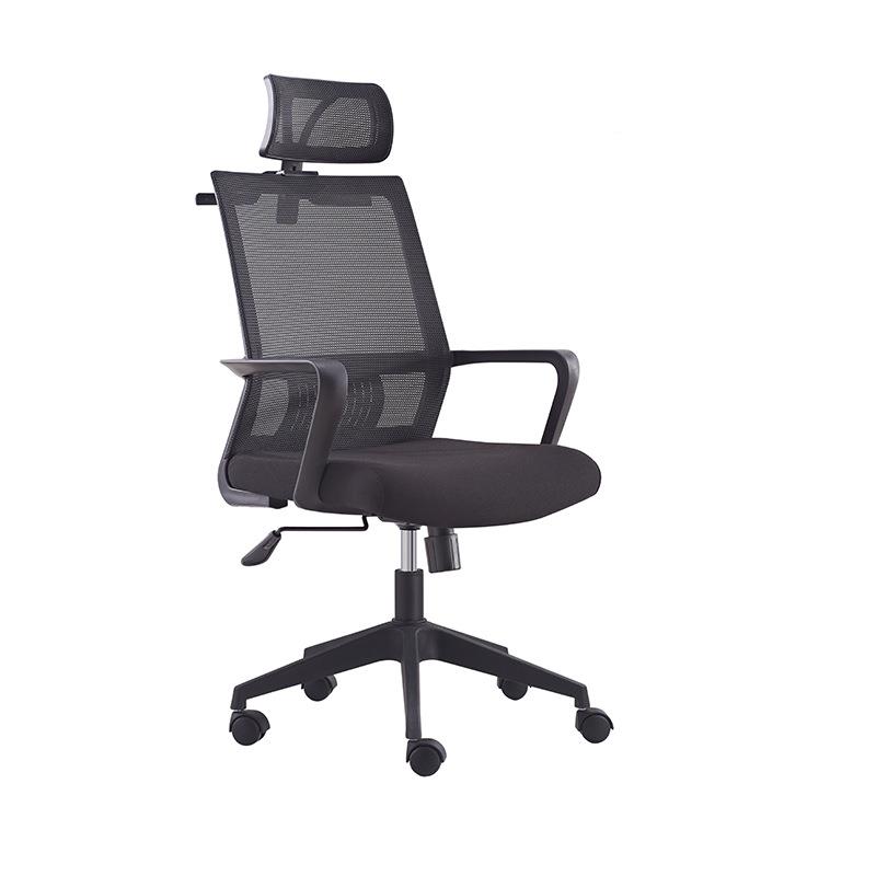 带衣架办公椅职员转椅子升降靠背网椅培训会议办公椅经理办公椅