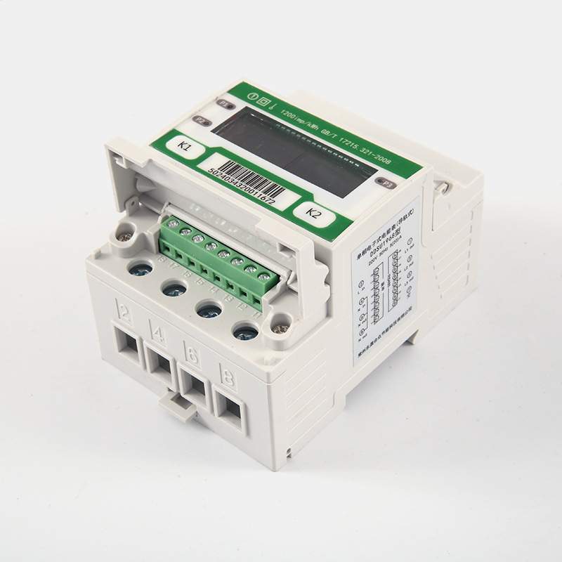 4P三控三计量电表 远程控制电度表 商铺电子表DSK502-4CD