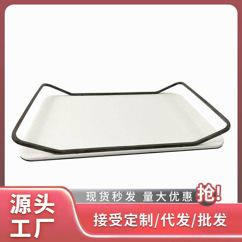 现代简约金属托盘客厅茶几餐厅软装饰品桌面收纳盘轻奢艺术摆件
