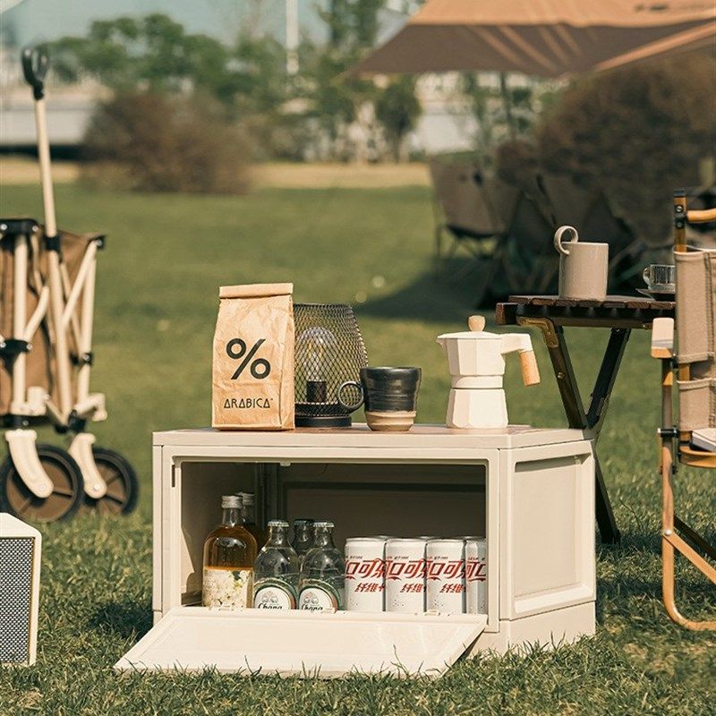 户外折叠桌子f露营野餐野营野炊便携自驾游房车置物收纳箱室内收,户外/登山/野营/旅行用品,露营折叠箱,淘宝优惠券,粉丝福利购,淘宝优惠卷