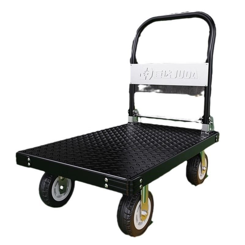 推车拉货大轮子工具箱小推车拉货C静音小拉车钢板平板车可折叠便,收纳整理,家用收纳手推车,淘宝优惠券,粉丝福利购,淘宝优惠卷