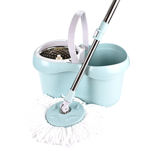 领导者旋转拖把桶免手洗干湿两用拖地家用懒人拖布双驱.动甩水墩