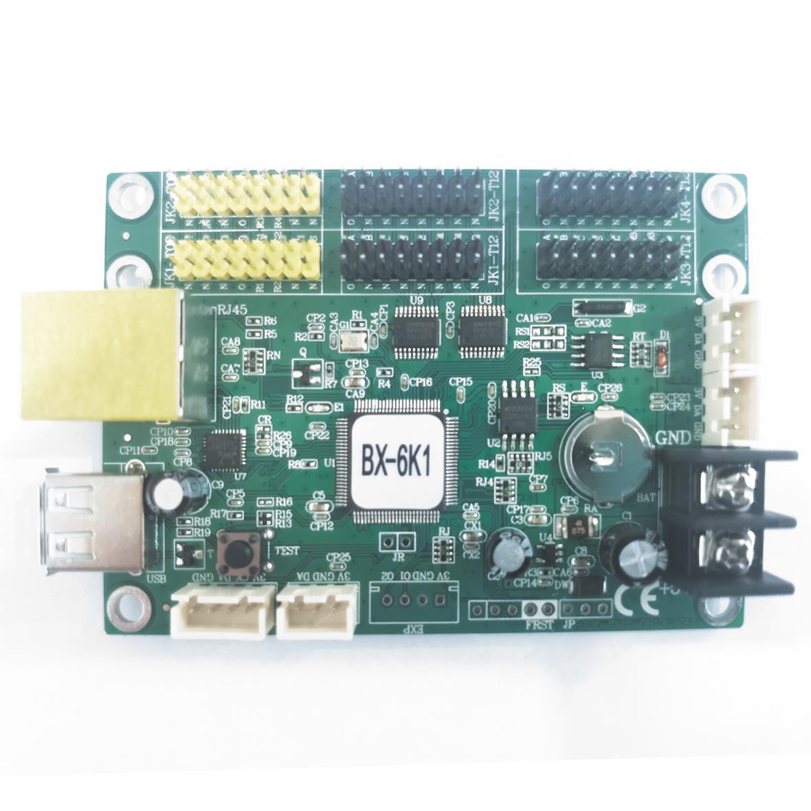 BX-6K1网口 BX-6K2串口/网口 字库控制器 LED显示屏控制 二次开发