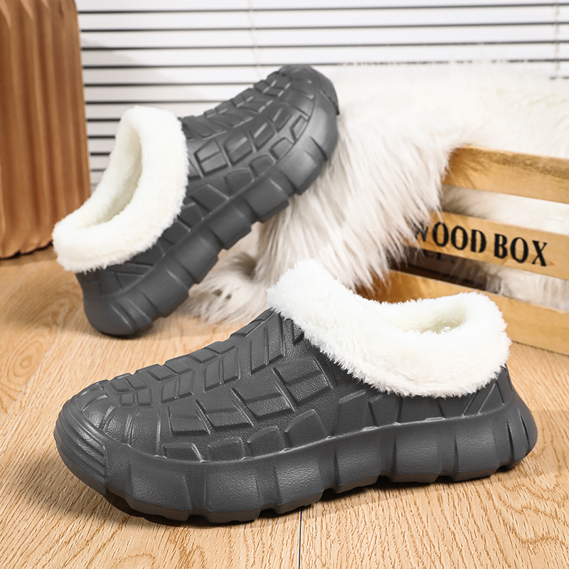 海峡虎厨房防滑保暖棉鞋