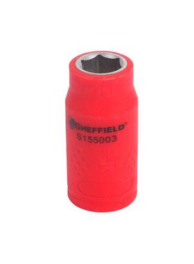 钢盾1000v绝缘3/8 10mm公制六角套筒S155001--S155012