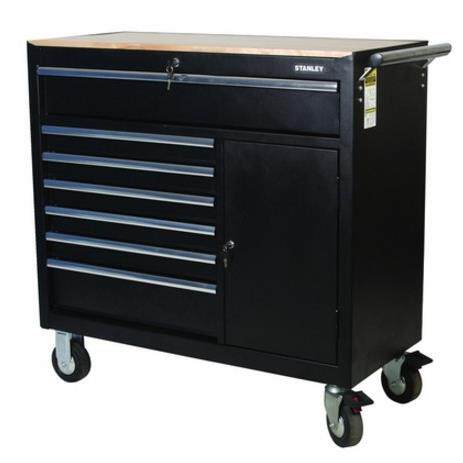 STANLEY/史丹利9抽屉工具车1035x457x897mm货号94-193-23