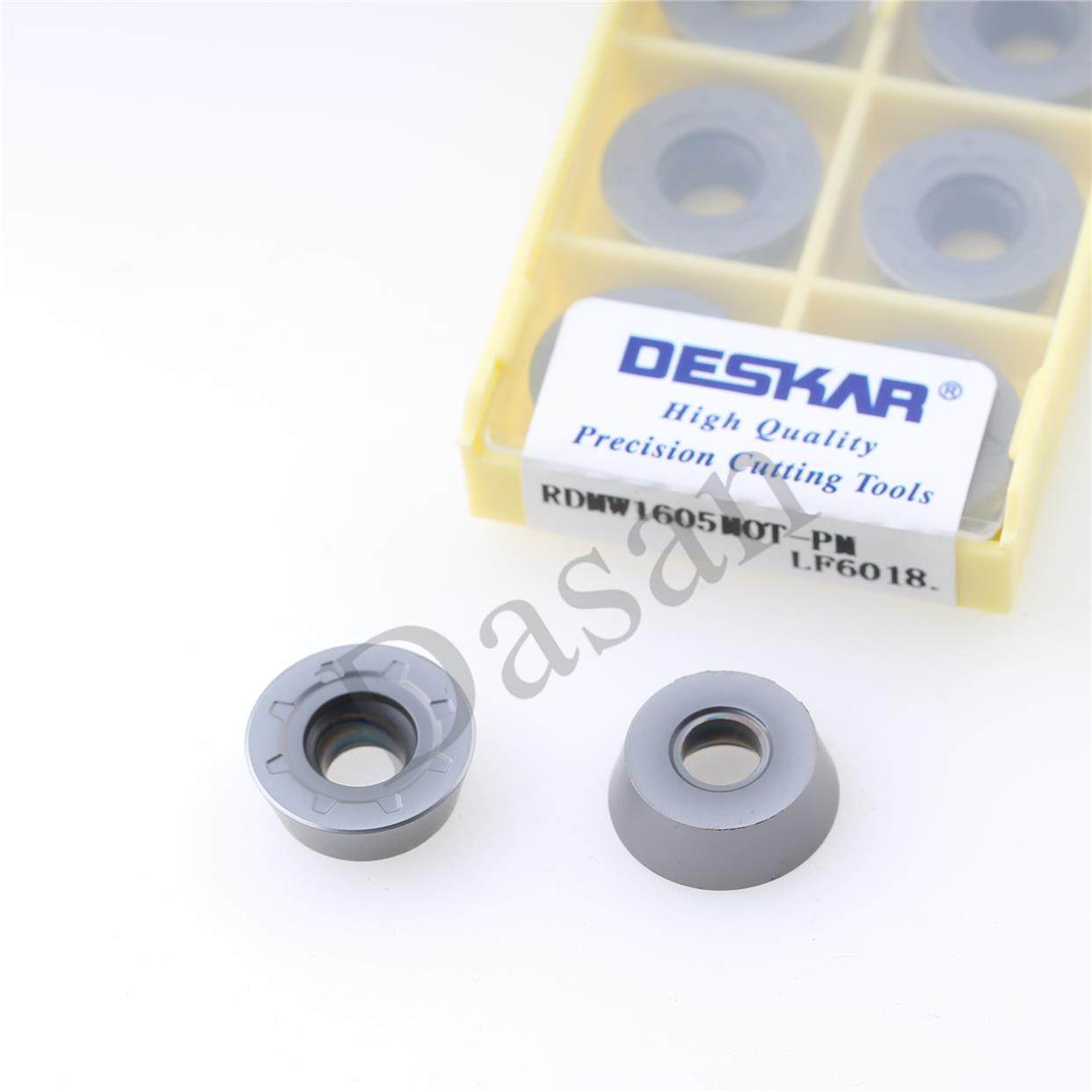 DESKAR数控刀片铣刀片R8铣刀片 RDMW1605MOT-PM LF6018,农机/农具/农膜,灌溉工具,淘宝优惠券,粉丝福利购,淘宝优惠卷