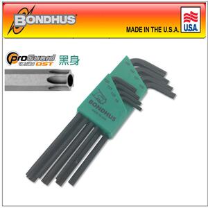美国BONDHUS波顿 数控机星匙梅花批T9-T40内六角星型批32434