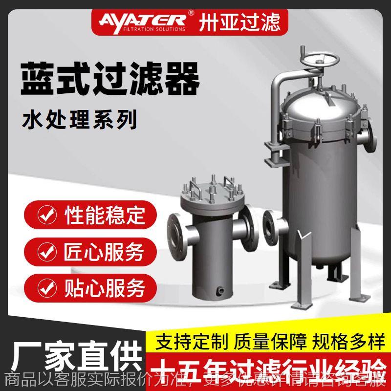 过滤污水处理设备篮式过滤器水处理毛发收集器生产厂家