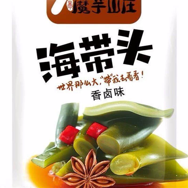 海带头30g袋装香卤味泡椒味开袋即食下饭菜办公休闲零食