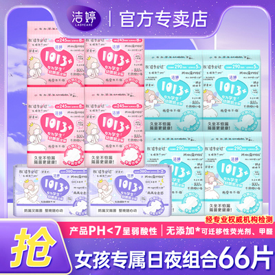 洁婷1013日夜用卫生巾
