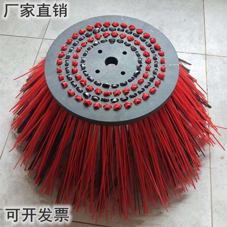 路天洁清扫霸机钢丝盘刷尼龙盘刷扫扫路车耐磨毛刷地刷车圆盘包邮
