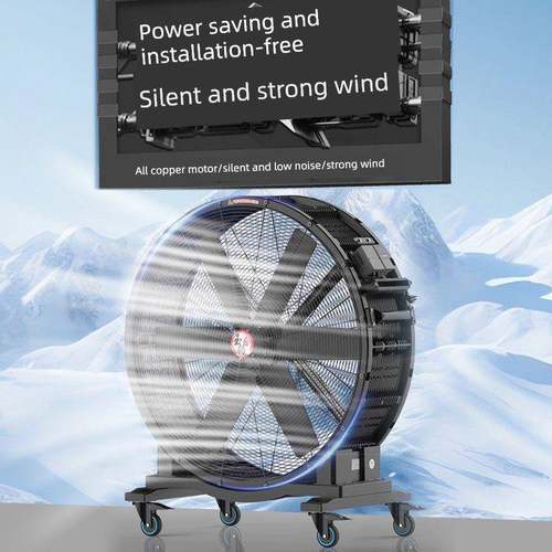 工业风扇功率电量风扇功率大型仓库工大厂IGY车间永磁大风悬挂大