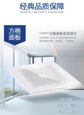 绿岛风天花吸顶力管式排NNH风扇卫生间换气强静道音厕所吊顶排风