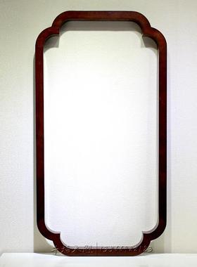 宋式学小轩窗中式木实茶SXJ复古花窗镂客厅玄关背景墙室隔断窗框