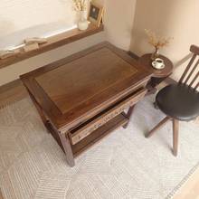 带老榆木边几抽屉木条案中式客简约茶桌原68352木花架鱼缸厅盆景
