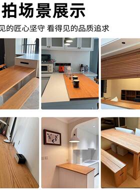 橡木板黑胡桃板面胡桃桃木板榉木LJY樱木木白蜡木板台板桌板实木