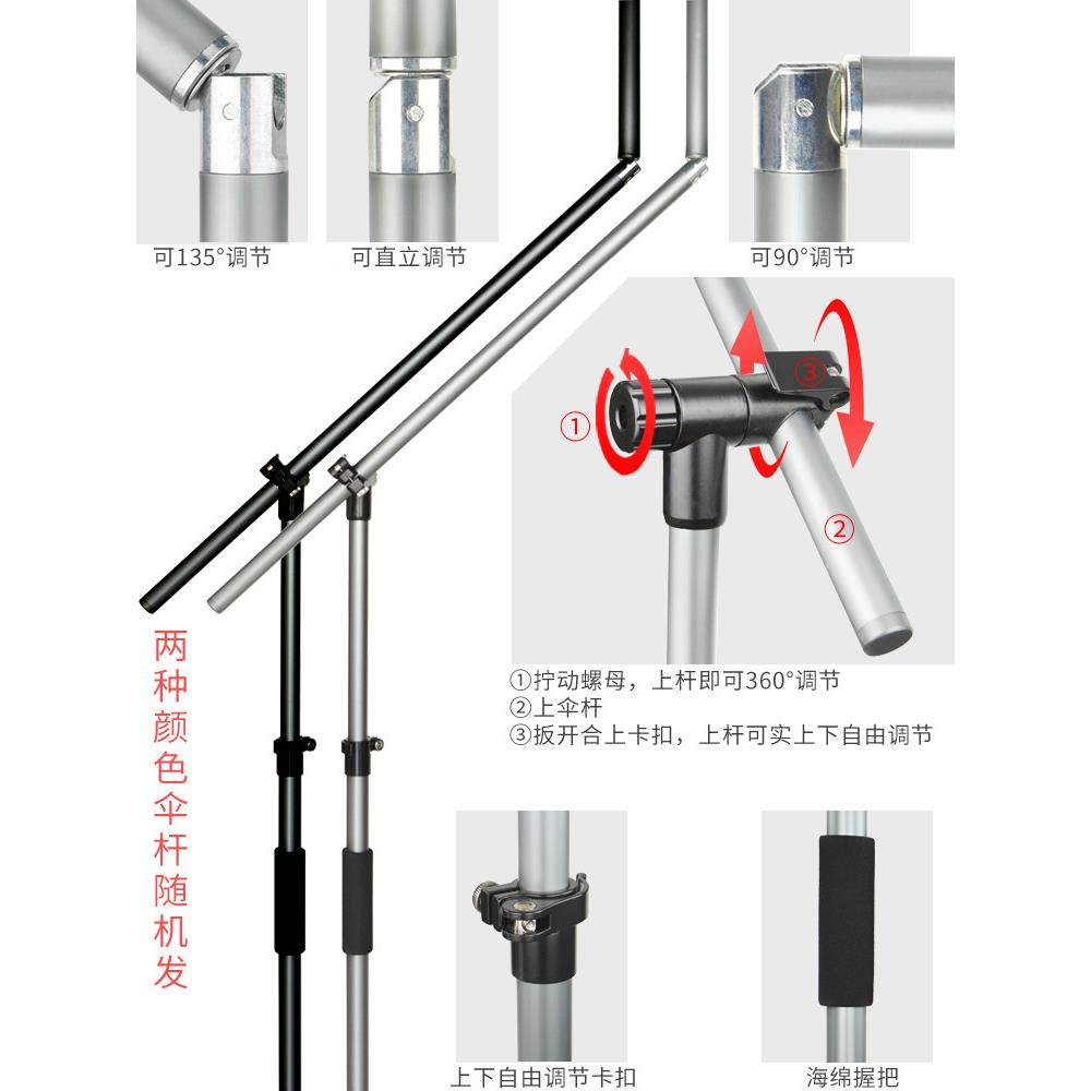 垂金阳手杖钓鱼钓勾2022款大钓伞抗UV晒防暴雨遮万向伞户外钓渔具