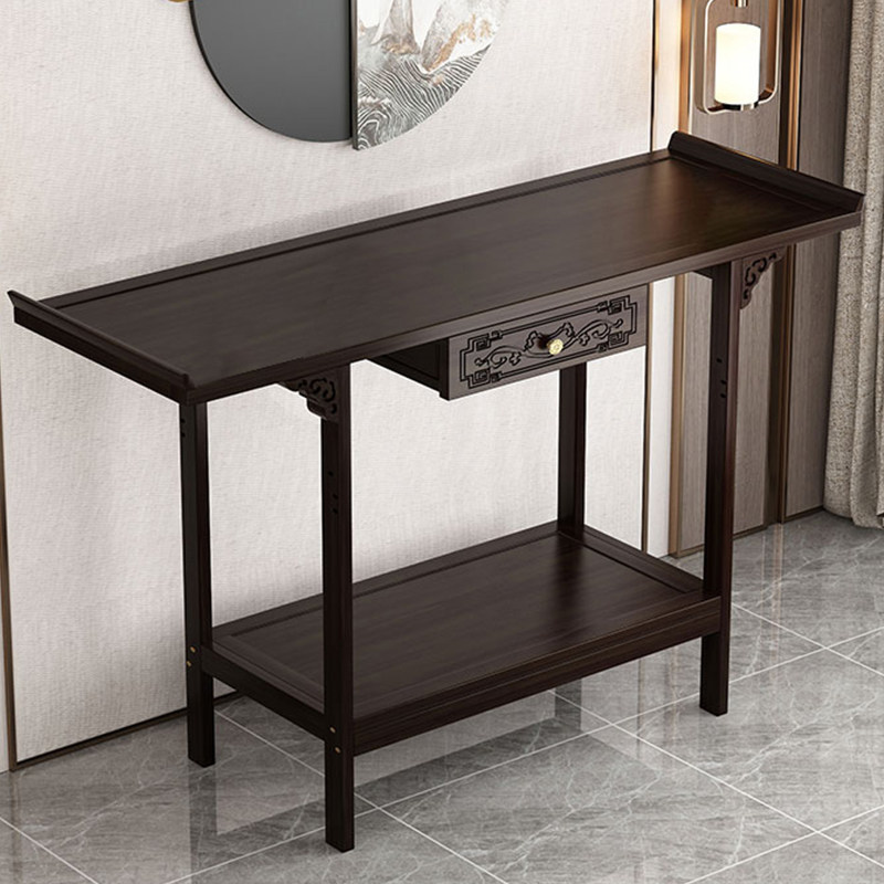 新中式玄关桌玄关台入户正对门轻奢装饰柜靠墙供桌家用香案条案窄,住宅家具,玄关台,淘宝优惠券,粉丝福利购,淘宝优惠卷