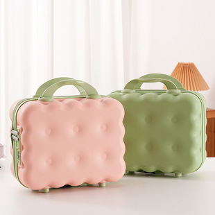 礼品箱14寸手提箱简约网红化妆箱伴手礼小型行李箱旅行收纳包