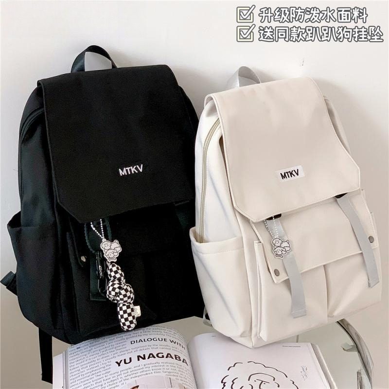 高中生书包2025新款男生潮流背包男款高颜值初中女生双肩包大容量