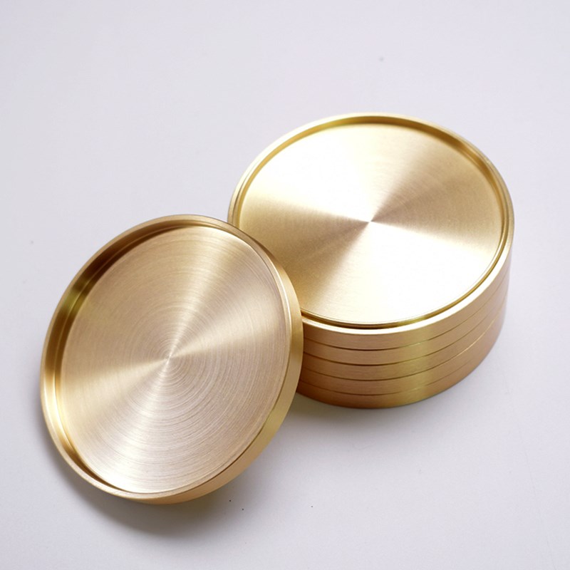 速发纯托茶杯垫茶托隔热垫香插香香香铜座盘香架禅意茶道复用室内