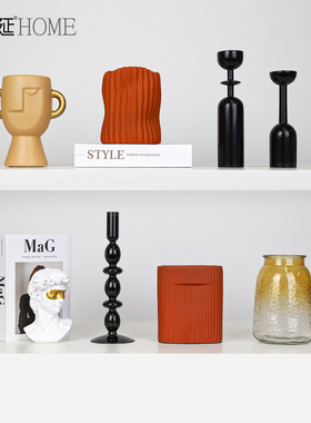 速发轻奢高级感软装工艺装摆件家居客摆酒柜电视柜玄关厅设品饰品